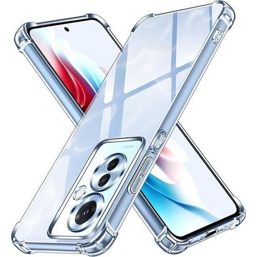 Transparent Cover With Anti-shock Corners - Oppo Reno 11F 5G / oppo Reno 11 F 5G