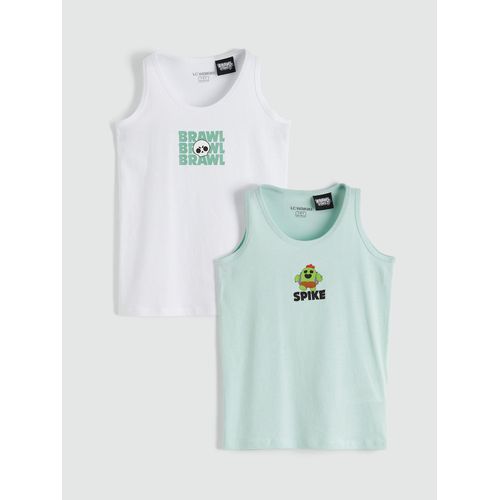 Brawl Stars Printed Boy's Vest 2 Pack
