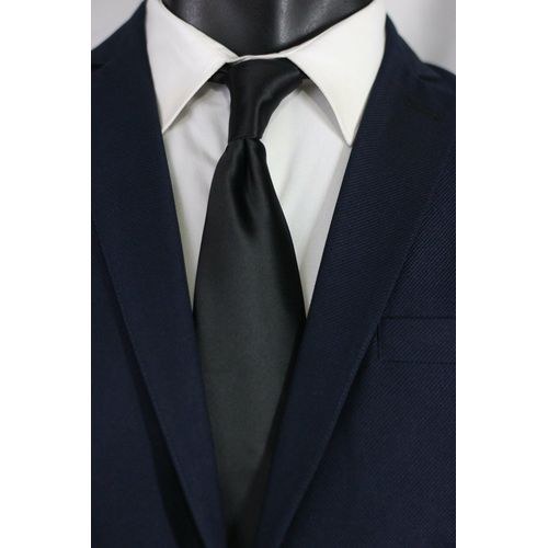 plain Jaquard Neck Tie - Regular 8.5 cm