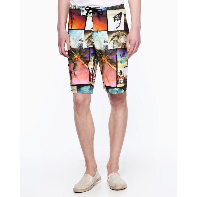 Buy Ravin Printed Boardshort  - Multicolour in Egypt