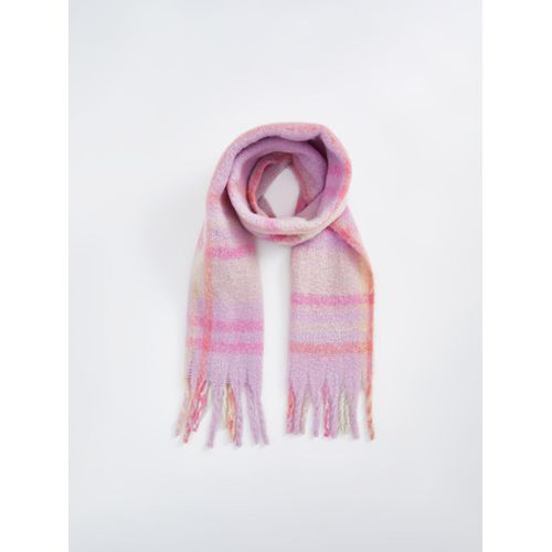 Color Blocked Girl's Knitwear Scarf
