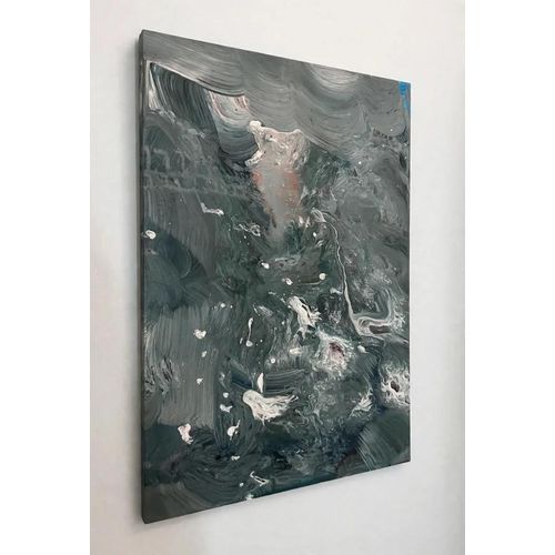 Acrylic handmade painting 50 x35 cm high quality on wood