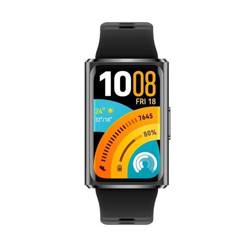 Band 11 Pro-B49 Smart Band– Black Breathable fluoroelastomer strap