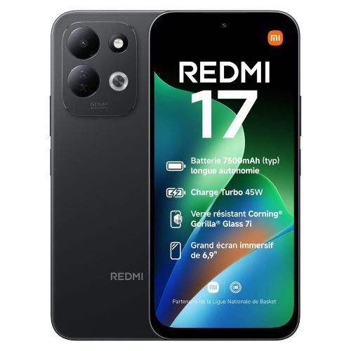 Redmi 17 4G Dual SIM 4GB/256B - Black