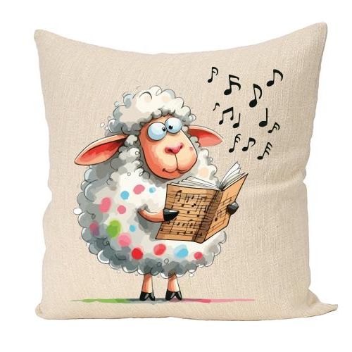 Cushion Eid Al-Adha,Cute Sheep Design Size (40x40) o