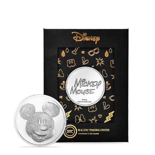 10g Disney Silver Coin - Mickey Mouse