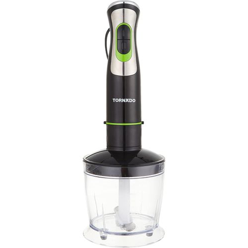 Hand Blender 400 Watt, Chopper, Whisk, Black THB-400CH