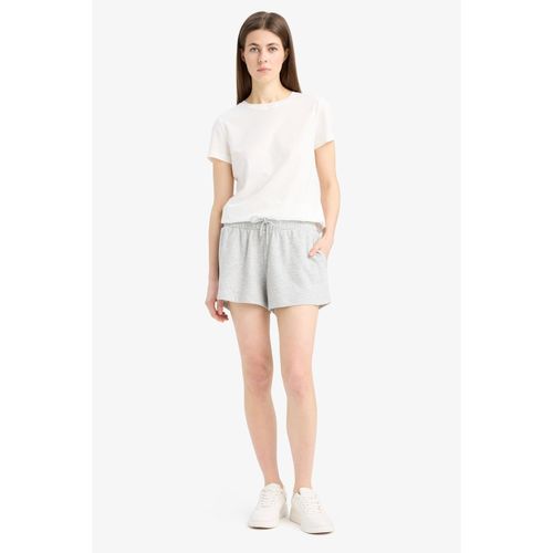 Regular Fit Drawstring Waist Regular Waist Straight Leg Shorts