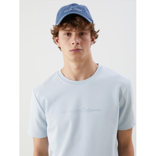 Crew Neck Printed Jersey Men's T-Shirt