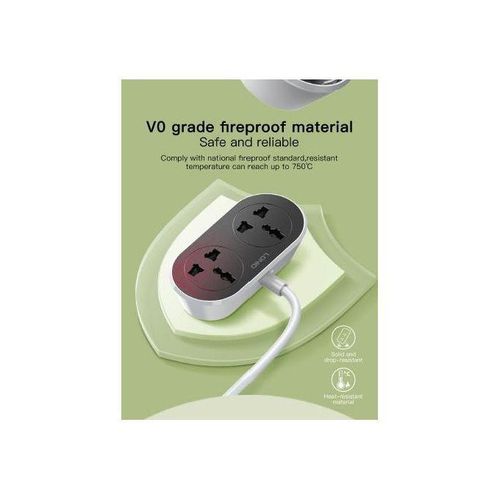 Power Strip SC2018 LDNIO 2 Outlet Heavy Duty 10 Meter Power Cord
