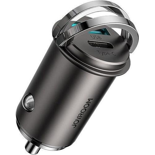 C-A35 45W Mini 2-Port Ring-Pull Fast Car Charger