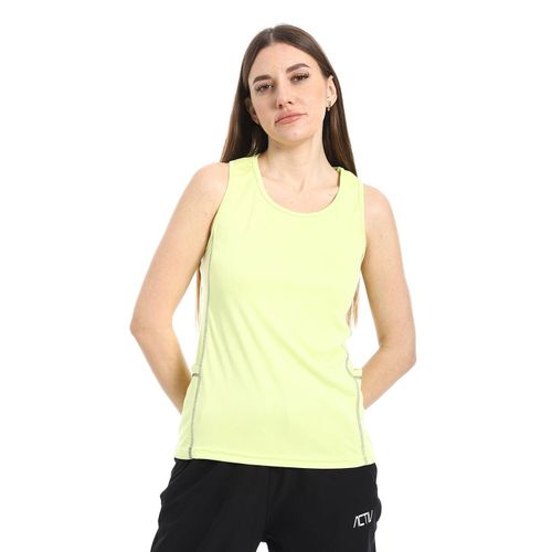 Women's Cut Sports T-Shirt with Side Pockets