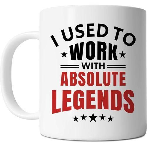 Goodbye Coworker Mug - I Used To Work With Absolute Legends