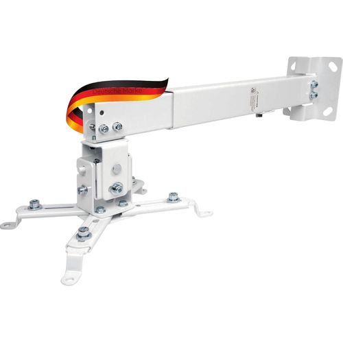 9468 Projector Wall Mount Ceiling Mount Universal Bracket Rotatable Max. 20 kg White