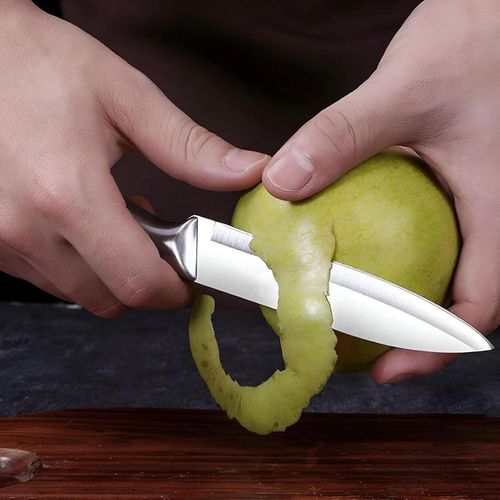 Sharp Edge Knife - Premium stainless steel fruit knife with a sleek design featuring a sharp blade and ergonomic handle making it the perfect tool for all your kitchen needs 4