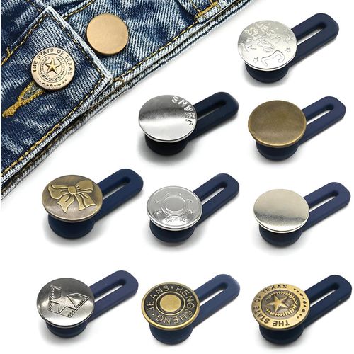 Magic Button Extender for Pants6 Pcs Wide Belt Extender Belt ExtenderPerfect for SkirtsJeansFabric Pants