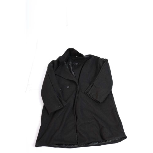 2021 Autumn And Winter Korean Fashion Loose High-end - black - M LONG JACET 4