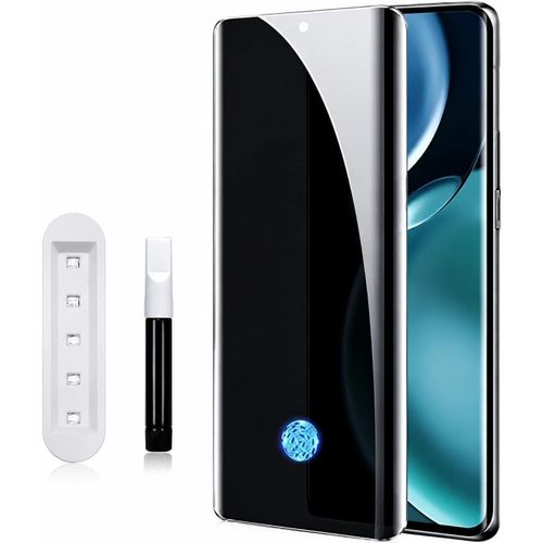Lion Store UV Glass Privacy Screen Protector for Oppo Reno 8T – Supports 3D Curved Screen and Fingerprint Scanner (Anti-Spy)