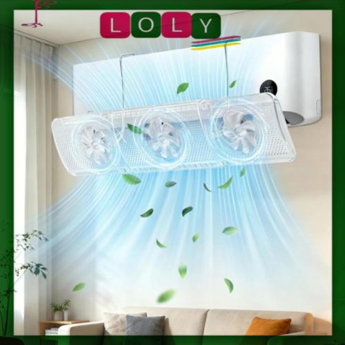 Air conditioning diffuser with fans for air distribution