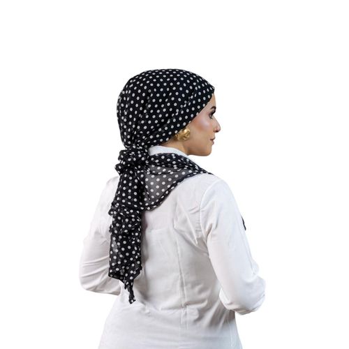 Ready-to-wear scarf with a back scarf with a cotton foam bandana, high quality and comfortable