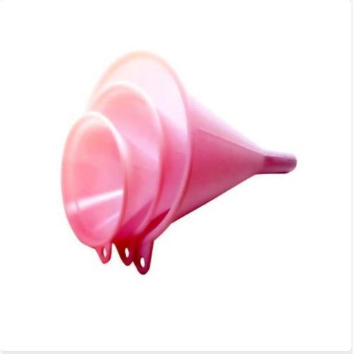 3 Pcs Funnel Plastic - Filter Drinks - Liquids - Juice - Water - High Quality