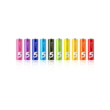 Mi Rainbow Batteries - AAA Size - 10 Pcs