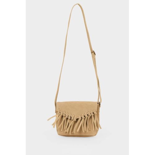 Suede Crossbody Bag