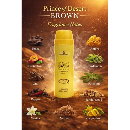 Body Mist Prince of desert 200 Ml