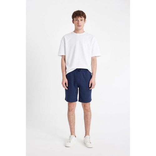 Man Slim Fit Short - Navy