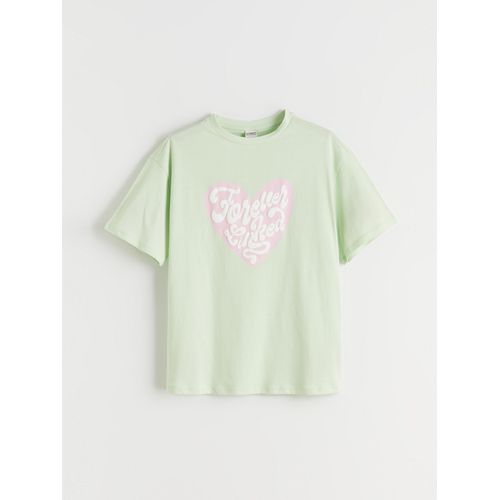 Heart Print Girl's T-Shirt