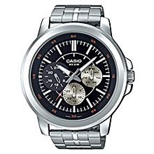 MTP-X300D-1A Stainless Steel Watch - Silver