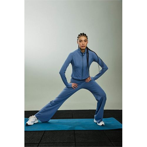 Wide Leg Shaping High Waist Soft Touch Sports Sweatpants