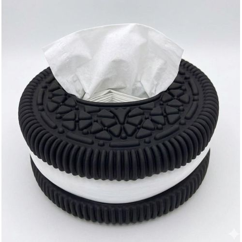 Decorative Creative Tissue Box Fun and Stylish Cookie-Shaped