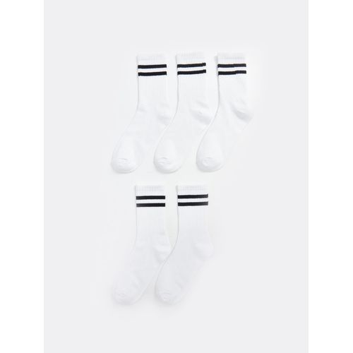 Striped Boy's Ankle Socks 5 Pack