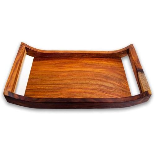 Wooden Small Rectangle Tray 33x18cm