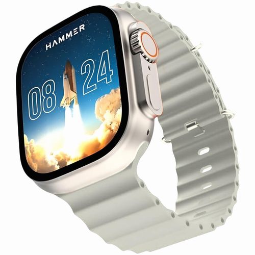 T9000 Smart Watch Bluetooth Wireless Charging - Off White