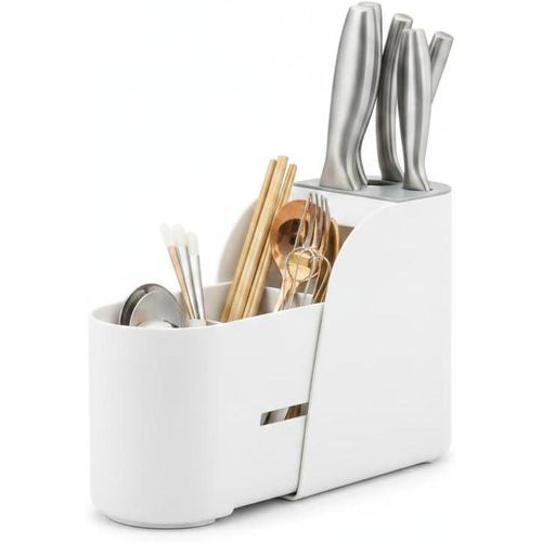 Kitchen Utensil Holder and Organizer for Spoons, Chopsticks, and Knives