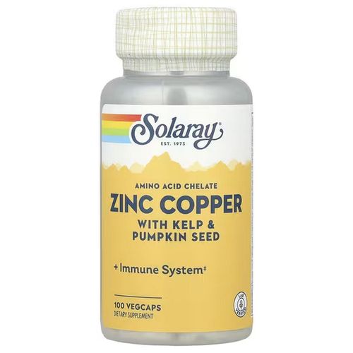 Zinc and Copper with Seaweed and Pumpkin Seeds 100 Vegetarian Capsules