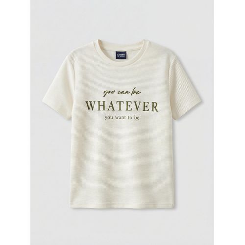 Crew Neck Boys T-Shirt