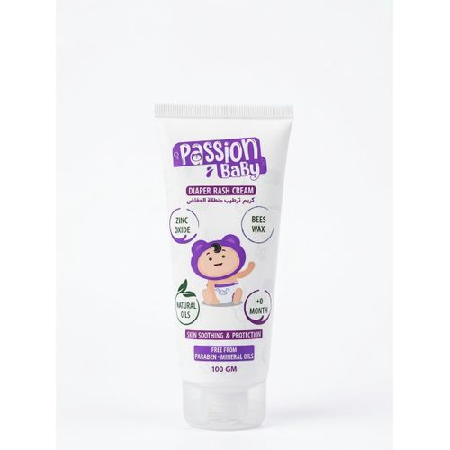 Diaper Rash Cream for Skin Soothing & Protection with Zinc Oxide & Beeswax - 100g