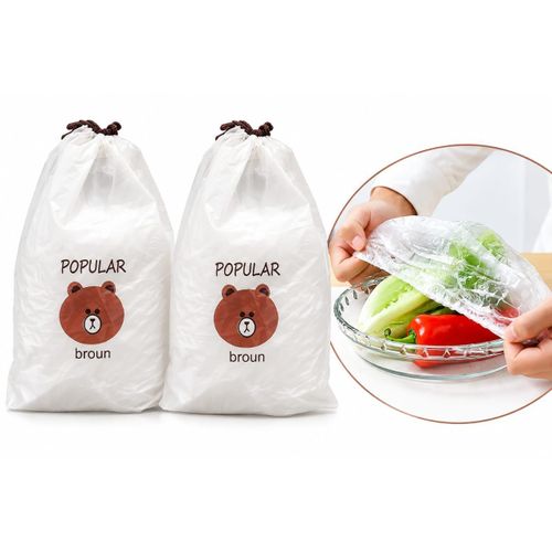 Elastic Food Covers – 2 Pieces – For Dishes and Bowls