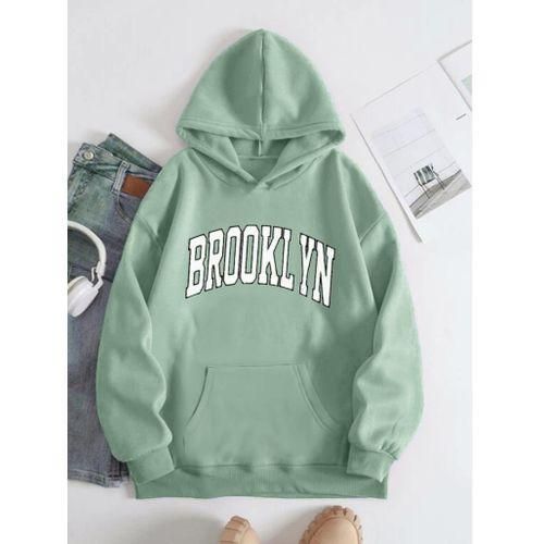 هودي نسائي أنيق - أخضر نعناعي