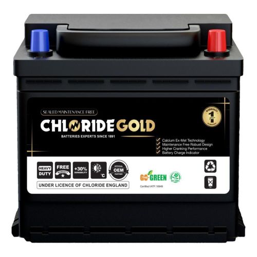 Gold DIN44 12V 44Ah Battery
