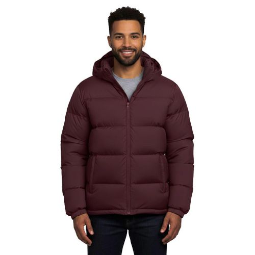 Waterproof Puffer Jacket with Removable Hood