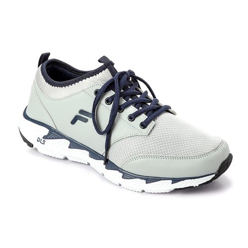 Patterned Men's Leather Sneakers - Blue ... - (999)