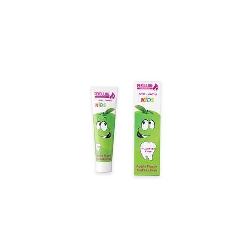 Kids Toothpaste Gel 75 Ml-Safe From 2 Years Old-Green Apple-Free Fluoride-Free Sulfites