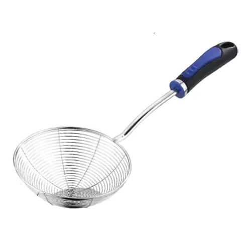 Stainless steel wire food strainer food strainer for pasta spaghetti noodles French fries and dumplings - oil filter - food scoop