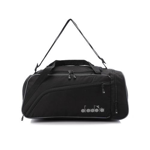Multi-Compartment Sports & Training Duffel Bag - Black