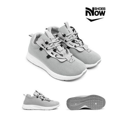 Men's ActiveFit Breathable Running Shoes, Lightweight Sneakers, D26 - Gray