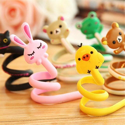 Cartoon Silicone Cord Organizer - 30 Pcs in Attractive Colors and Designs, The Perfect Solution to Prevent Tangled Cords